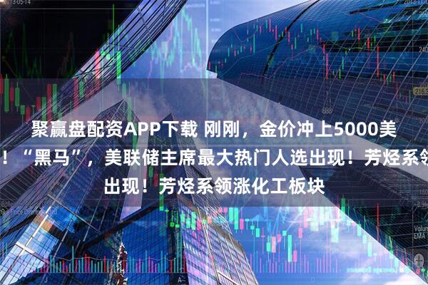聚赢盘配资APP下载 刚刚，金价冲上5000美元/盎司关口！“黑马”，美联储主席最大热门人选出现！芳烃系领涨化工板块